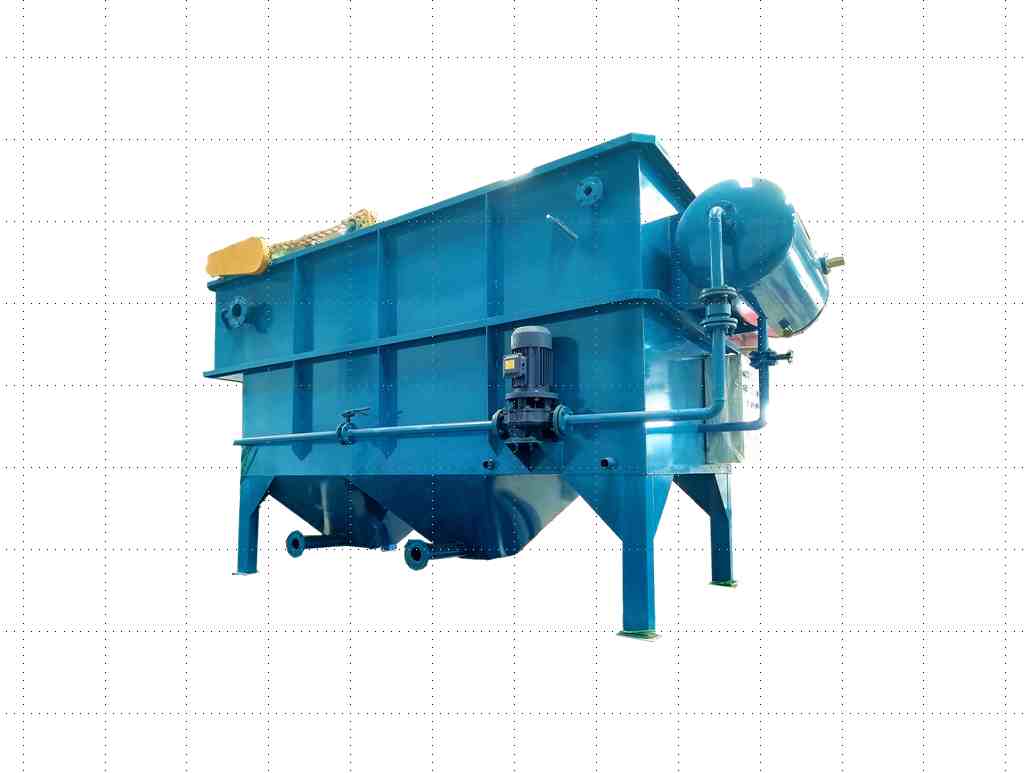 600噸廢水處理采用怎么樣的氣浮機(jī)？-樂(lè)中環(huán)保